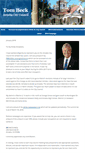 Mobile Screenshot of beck4council.com